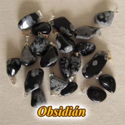 Přívěsek - obsidián