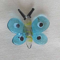 Motýl - magnetka -kulatý