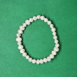 Náramek - říční perly 7 mm
