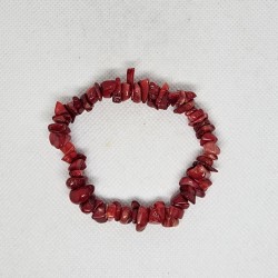 Náramek - červený korál